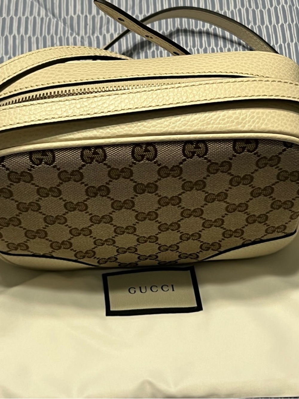 Gucci GG Guccisima Mini Bree Camera Bag Crossbody & Wallet Set. Brand New! - Picture 2 of 16